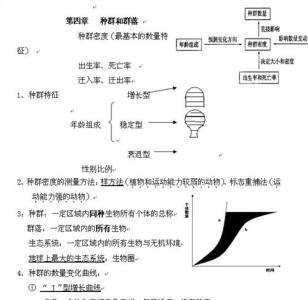 高中生物必修一知识点 高中生物必修3知识点大全